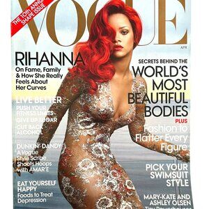 US Vogue  - April 2011 - RIHANNA Cover - Mary Kate & Ashley Olsen